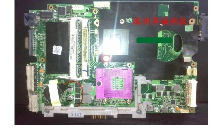 

K50IE connect board connect with motherboard full test lap connect board