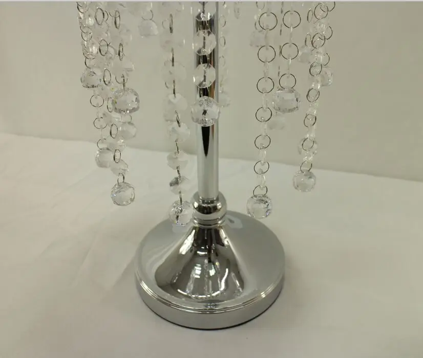 Акриловый кристаллический свадебный центральный 70 см высокий главный стол