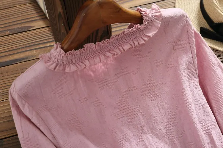 Японский Мори платье для девочек 2019 Новая мода весна женщин с длинным рукавом