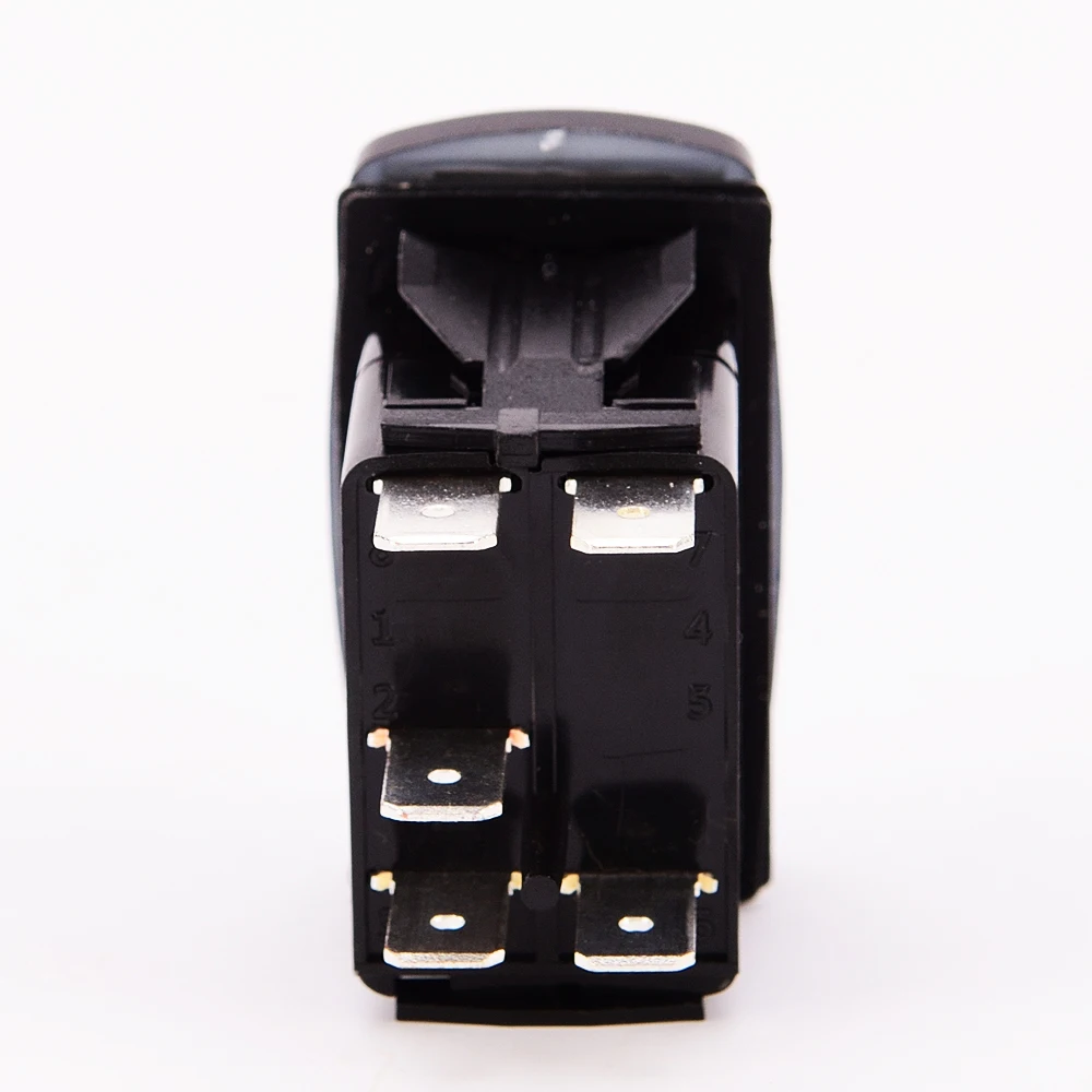 Лазерная Синий ON-OFF Rocker Switch ж/Перемычка 5Pin 20 А 12 Вольт СВЕТОДИОДНЫЕ Фонари-ЗОМБИ