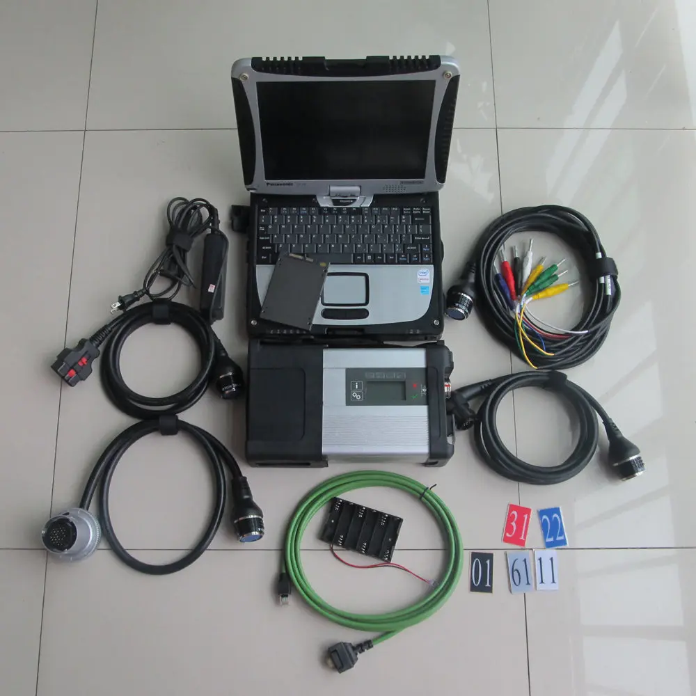 Mb star connect sd c5 с ноутбуком диагностический ПК 4g установлен 2020 03 v mb ssd супер скорость