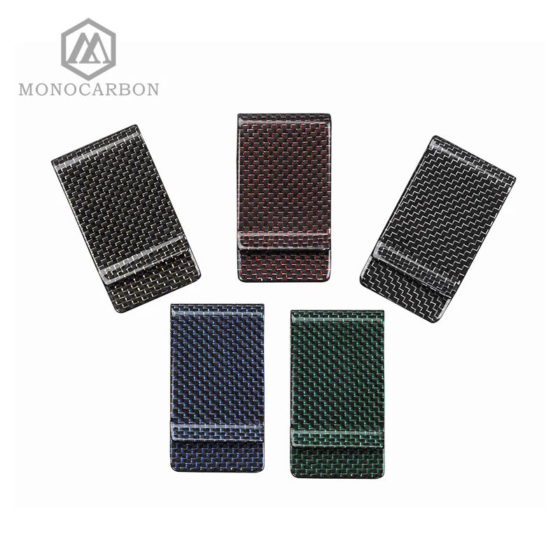 Beautiful Red Duck Bill Twill Carbon Fiber Money Clip For | Багаж и сумки