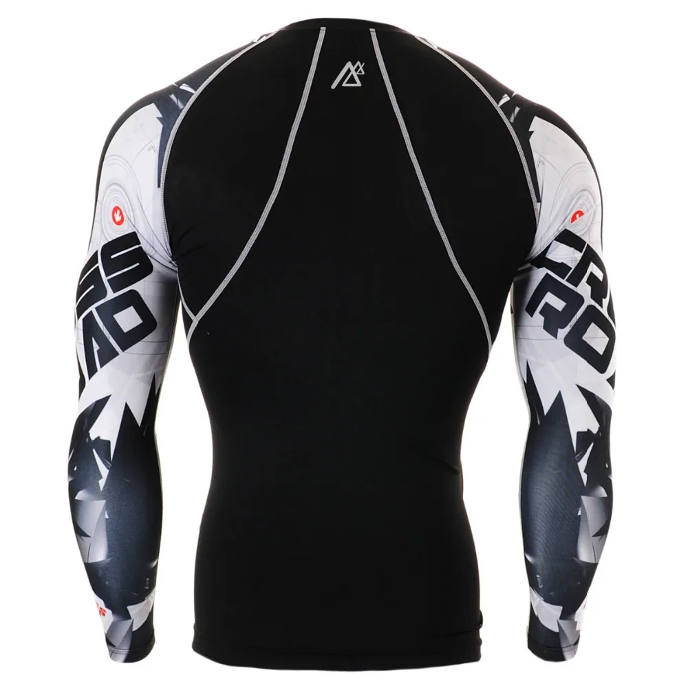 Мужская классическая компрессионная рубашка быстросохнущая Ультралегкая для