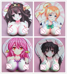 2020 новая версия японского аниме 3d коврик для мыши наручные браслеты мультяшный креативный привлекательный коврик для мыши нагрудный Штатив для мыши Бесплатная доставка