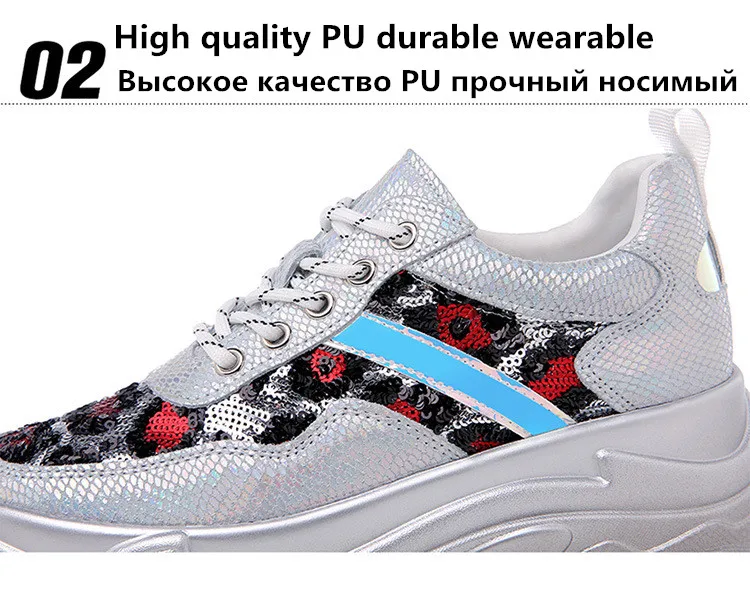 New women's single shoes fall winter fashion microfiber Lace-UP sneakers thick bottom round head comfortable women's shoes
