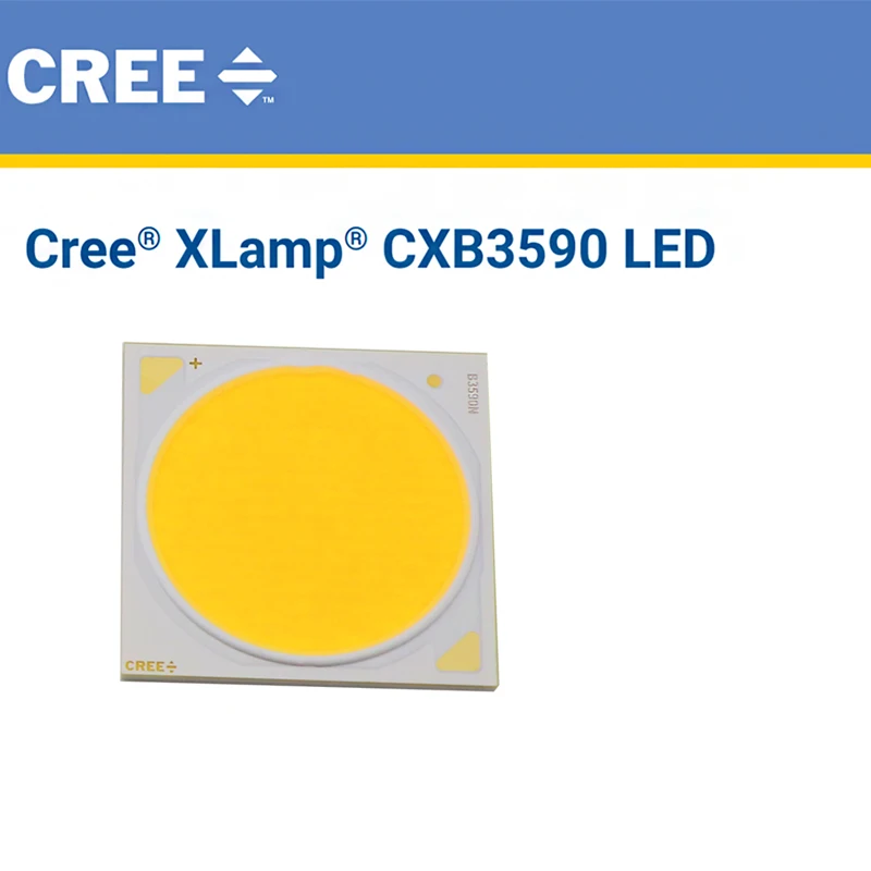 

Original Cree CXB3590 CXB 3590 led grow light 3500K CD Bin 80 CRI 36V for medical plants