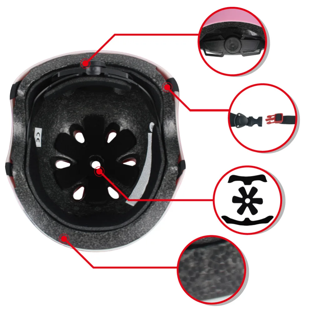 Детский скейтборд LANOVA для мальчиков и девочек шлем безопасного катания на