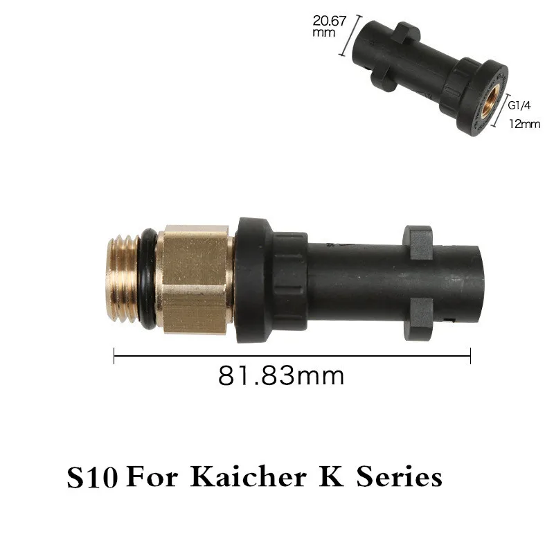 

Car Wash Snow Foam Lance With Different Kinds Male Thread Adaptors Soap Foamer Gun Washer With Adjustable Nozzle Sprayer for Kar