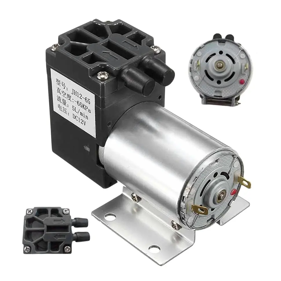 Стабильная DC12V небольшой вакуумный насос создающий разряжение для анализа