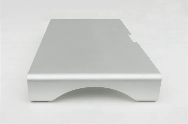 Металлическая подставка для монитора Suporte подставка для ноутбука для Apple Macbook для lenovo PC держатель подъемный механизм стола из алюминиевого сплава подставка для ноутбука - Цвет: Silver
