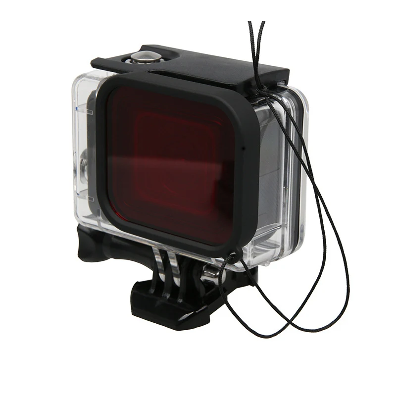45 м Дайвинг Go pro Hero 7 6 5 корпус Водонепроницаемая защитная рамка + красный фильтр