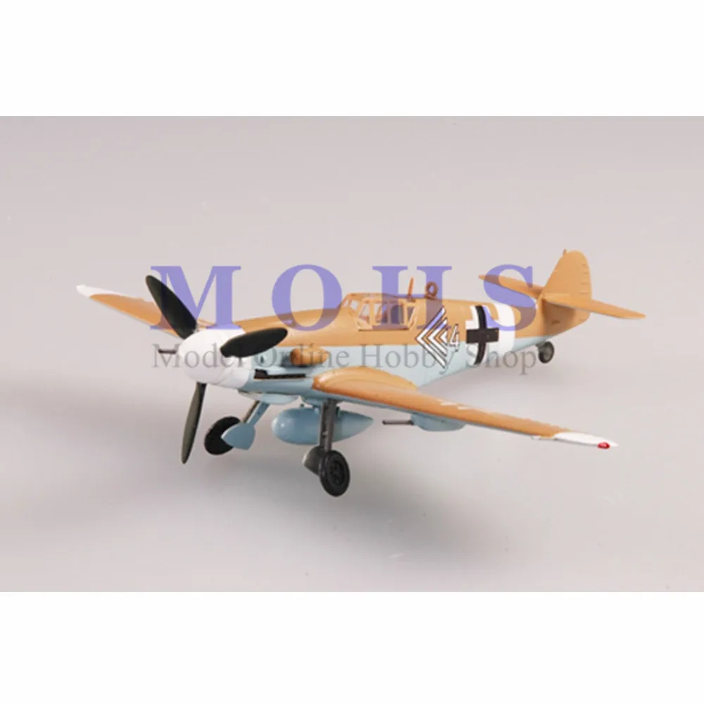 Модель easy model 37253 1/72 собранная модель готовая весы для полета WW II Warbird BF109 BF 109G 2 JG27