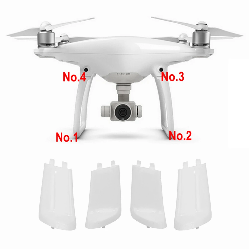 4 шт./лот DJI Phantom крышка штатива для антенны шасси декоративная корпуса запасные