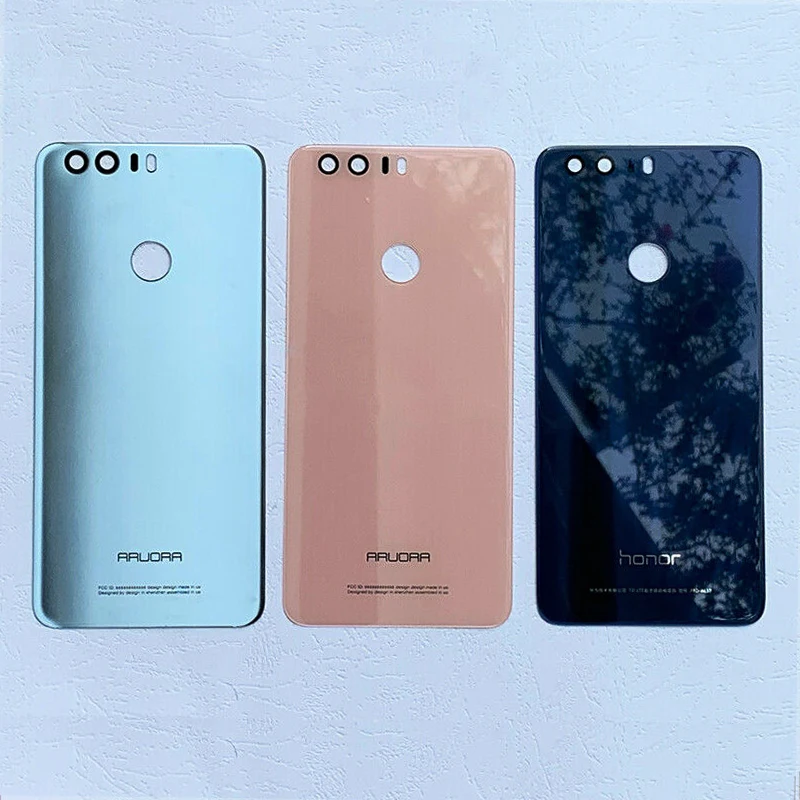 Новый для Huawei Honor 8 передний средний ободок + Крышка батарейного отсека задний