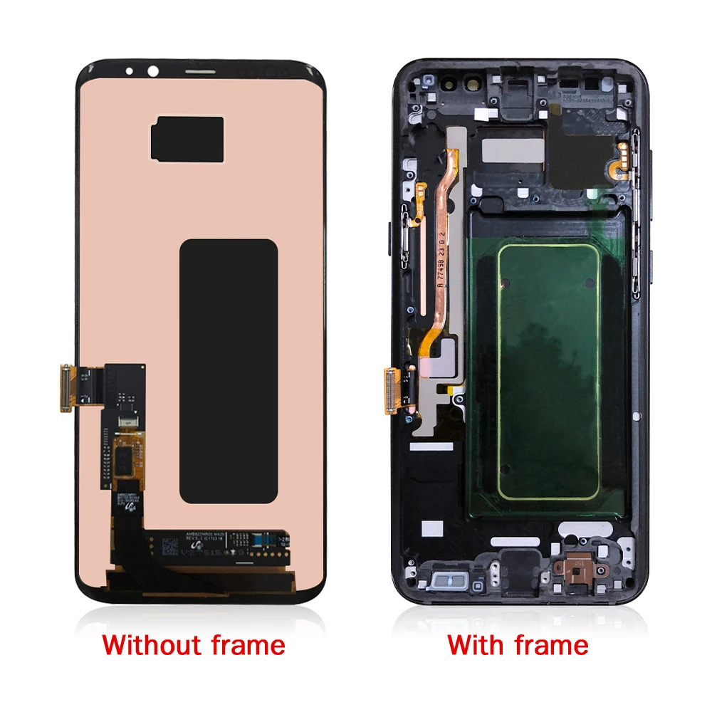 AMOLED ЖК дисплей для Samsung S8 G950F G950U G950 сенсорный экран в сборе запасная часть Plus G955