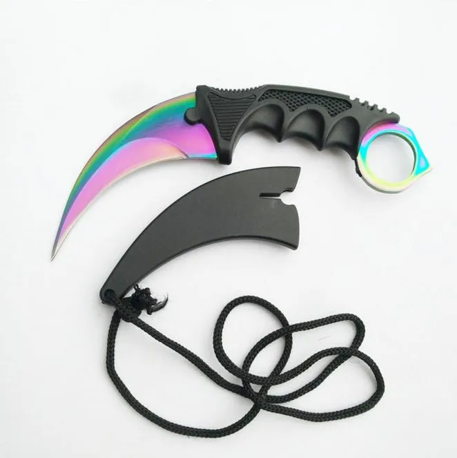 Новый нож CSGO много инструментов для выживания на открытом воздухе Karambit ножи