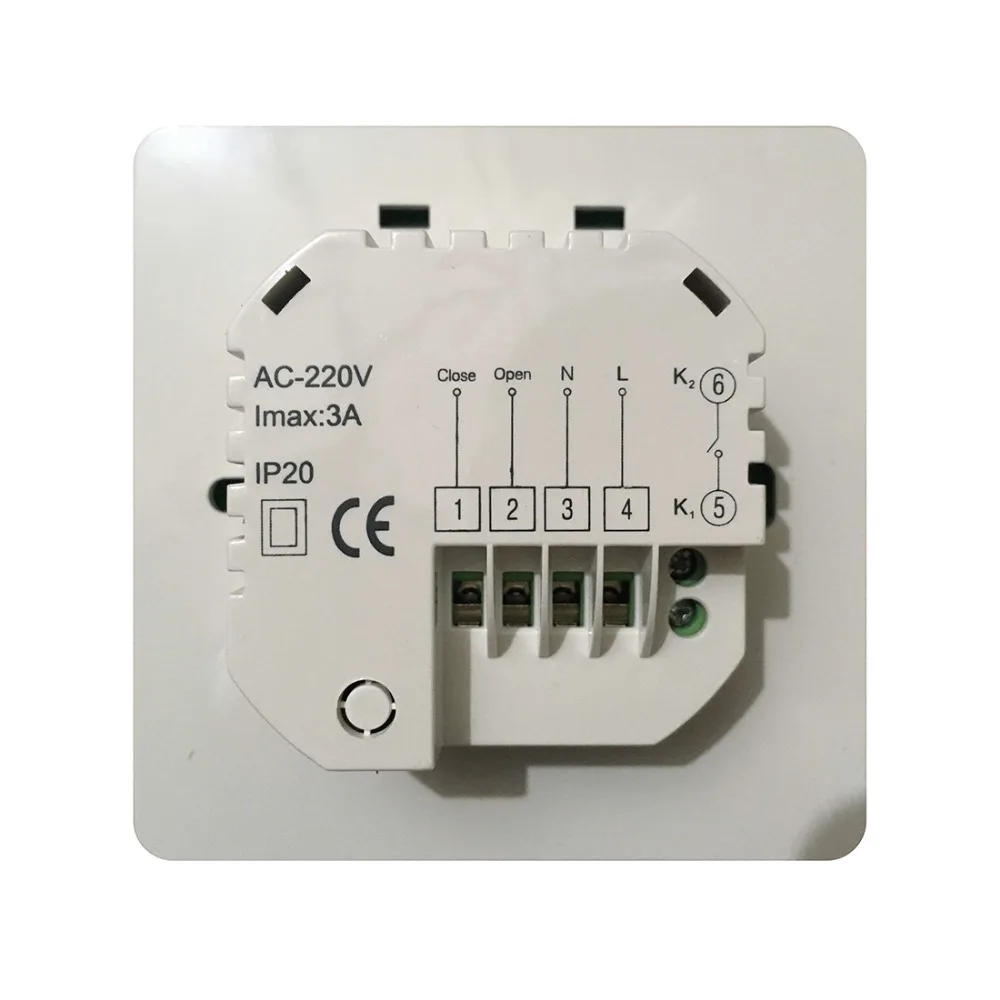 Цифровой термостат в комнате для газового бойлера программируемый 3А 220 В