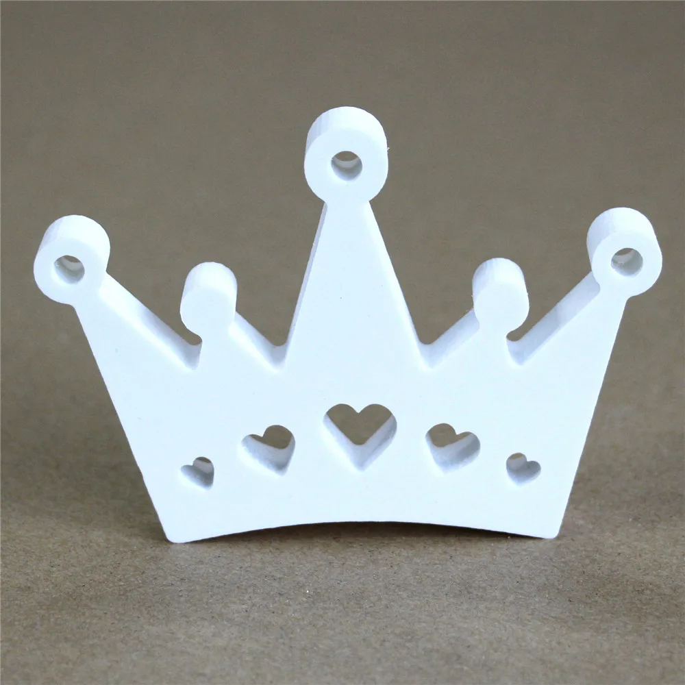 

3D Free Standing Store for Wedding home Decorative Artificial Wooden White Letters heart apple crown of Decorations gifts Gifts
