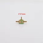 3 шт. зубной клапан медный тройник для стоматологических аксессуаров 5*5*3 мм