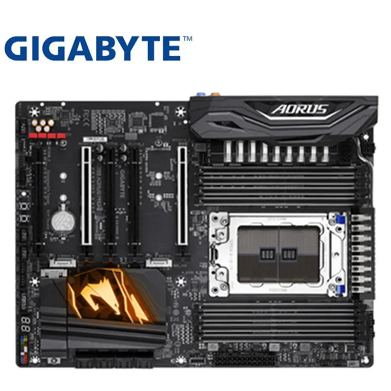 Для Gigabyte GA-X399 AORUS PRO оригинальная новая системная плата AMD Socket компьютерная электронная Спортивная системная плата AMD TR4 thread tearer