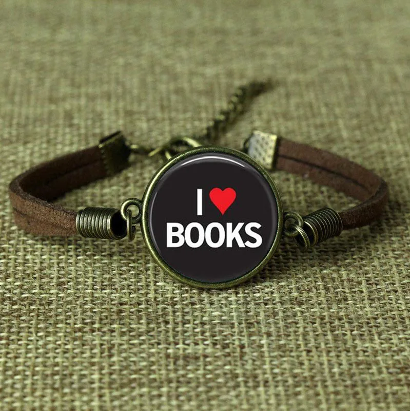 Ожерелье чокер I Love Подвеска с книгами для мужчин и женщин|choker necklace|book necklacenecklace men |