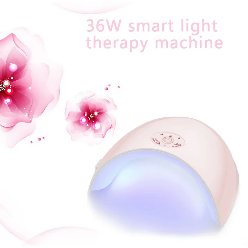 Manooby Сушилка для ногтей всех гелей смарт машина отверждения 60 s/120 s таймер