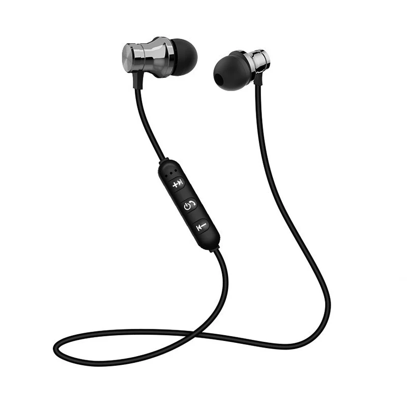 Магнитные беспроводные Bluetooth наушники стерео спортивные водонепроницаемые наушники беспроводные наушники-вкладыши с микрофоном для IPhone samsung xiaomi