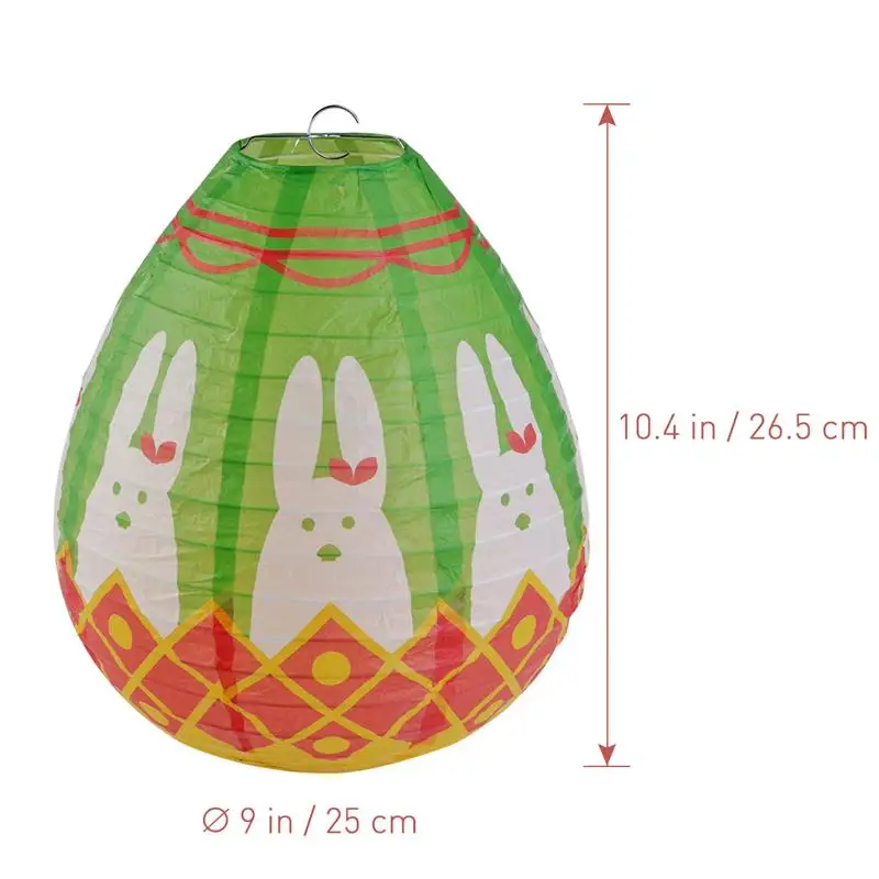 5pcs 10-Inch Easter Egg Paper Lantern Hanging Decoration Party For Home Wedding Holiday Decor | Освещение