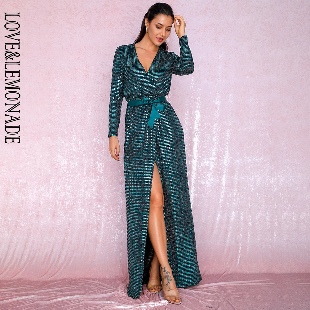 LOVE &amp LEMONADE сексуальное платье с глубоким v-образным вырезом золотым крестом