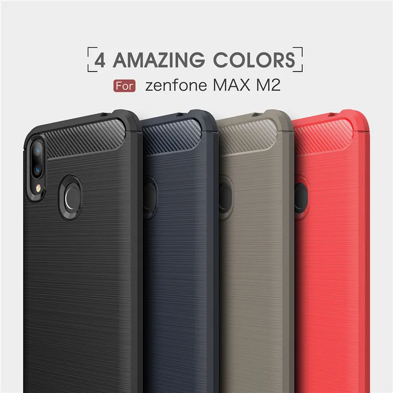Чехол для Asus Zenfone Max (M2) ZB633KL противоударный защитный резиновый чехол телефона