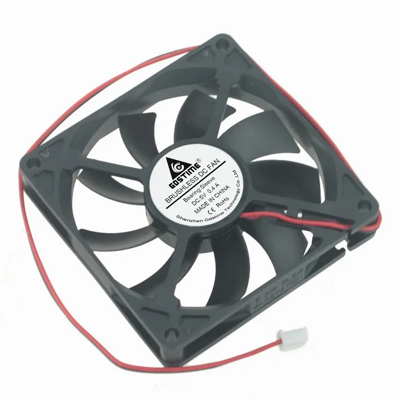 Бесщеточный Охлаждающий вентилятор 5 в пост. Тока 12 В 24 2pin 8015 8 см 80 мм 80*80*15