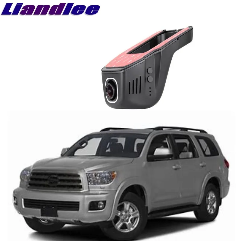 Liandlee для Toyota Sequoia 2000 ~ 2018 Автомобильная дорожная запись WiFi DVR видеорегистратор