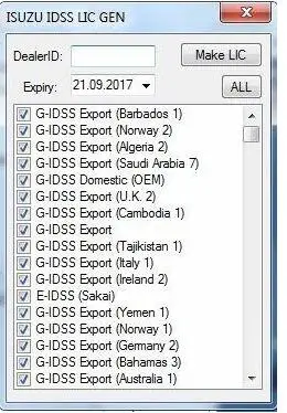 Для ISUZU E IDSS и G keygen (лицензия генератор)|keygen|keygen generator |