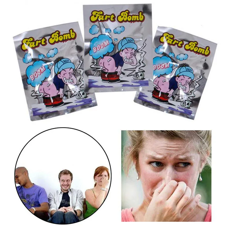 10 шт./компл. забавные бомбочки Fart воняет бомбу смешные гайки розыгрыши дурак