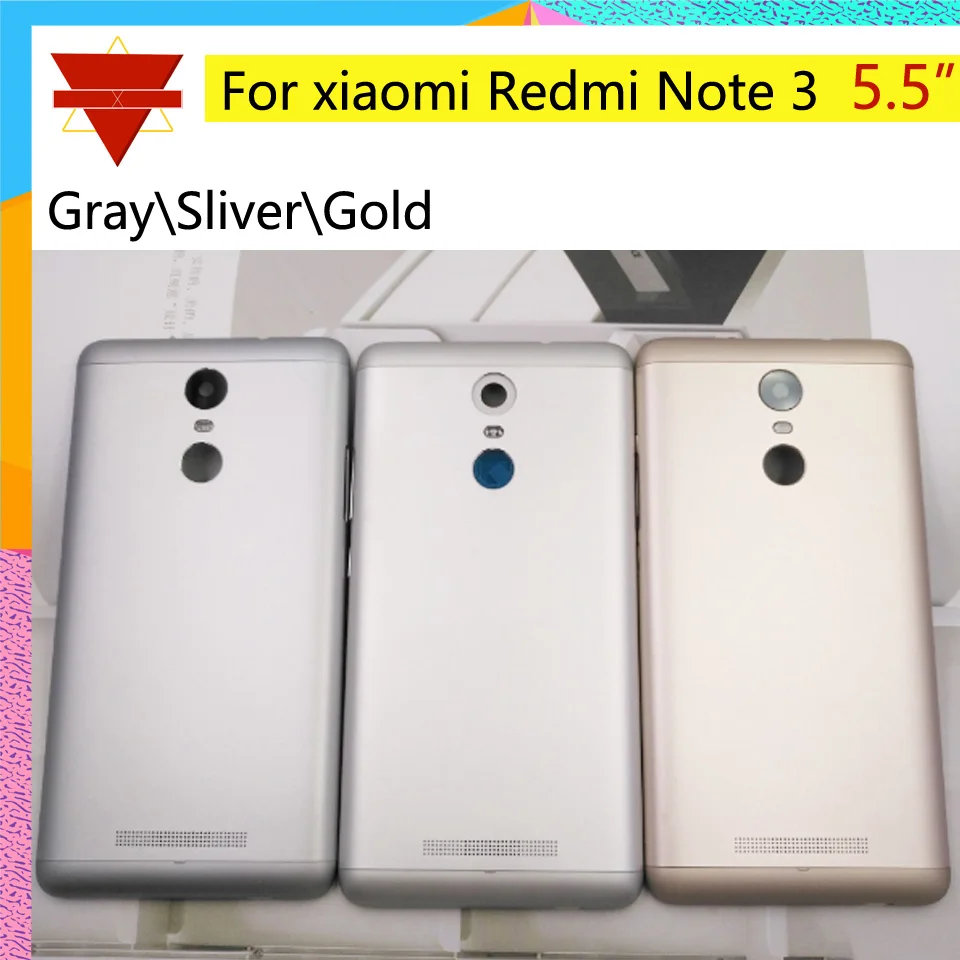 Новинка 5 &quotдля Xiaomi Redmi Note 3 Крышка батарейного отсека задняя крышка Дверь для Note3