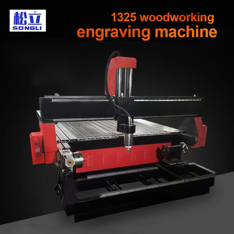 Mchuang качественный станок с ЧПУ 1325 3.2kw 4 оси cnc резьба по дереву инструмент для