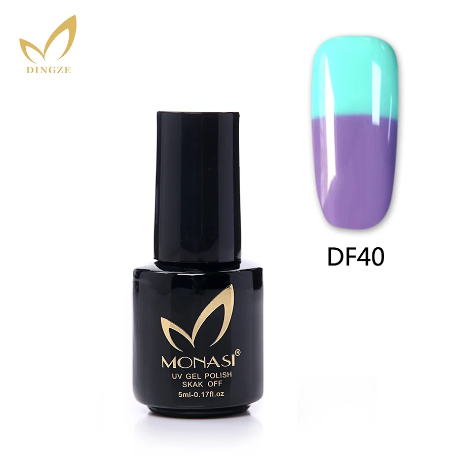 Новое поступление Гель лак для ногтей MONASI с изменением цвета при температуре