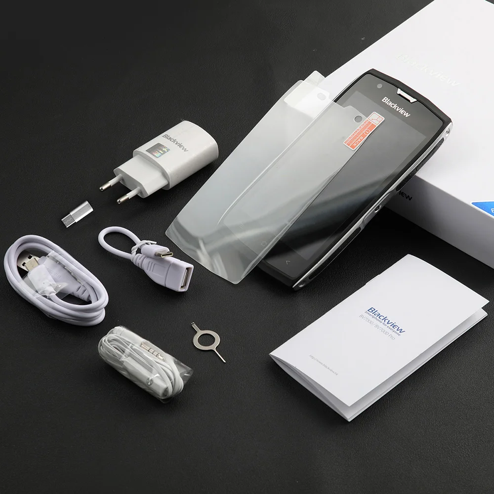 Blackview BV7000 4 г смартфон 5 0 дюймов Android 7 MTK6737T 1 ГГц ядра 2 Гб оперативная память 16