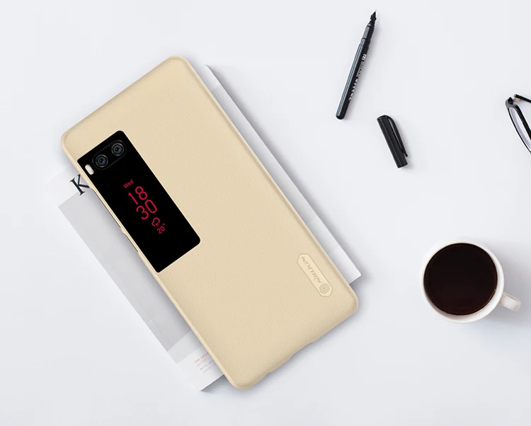 Meizu pro 7 plus, чехол для meizu pro 7, чехол NILLKIN, суперматовый защитный жесткий чехол-накладка