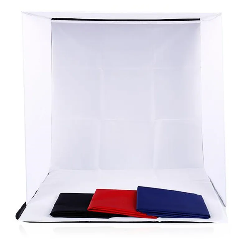 Портативный складной софтбокс 60x60x60 см для фотостудии световой тент с 4