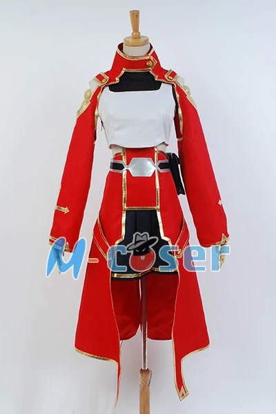 Меч искусство онлайн кремния Keiko Ayano боевой костюм униформа косплей костюм|costumes