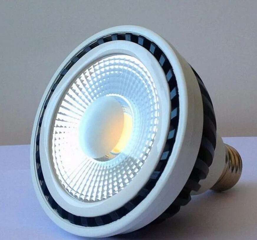 

High Power PAR30 PAR38 15W 20W 30W LED Spotlights Dimmable LED Lighting Warm White Cool White AC110V/220V 10pcs Free Shipping