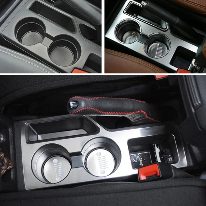 4 шт. внутренние аксессуары для подстаканника Jeep Compass Patriot 2011 2012 2013 2014 2015 |