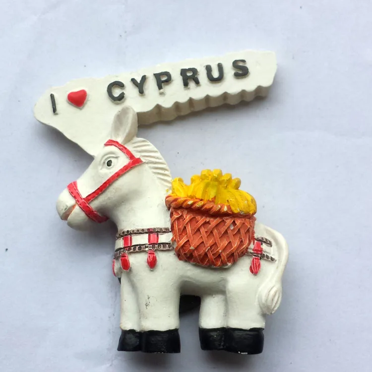 Европейский туристический пункт назначения I LOVE Cyprus Туризм Сувенир Холодильник