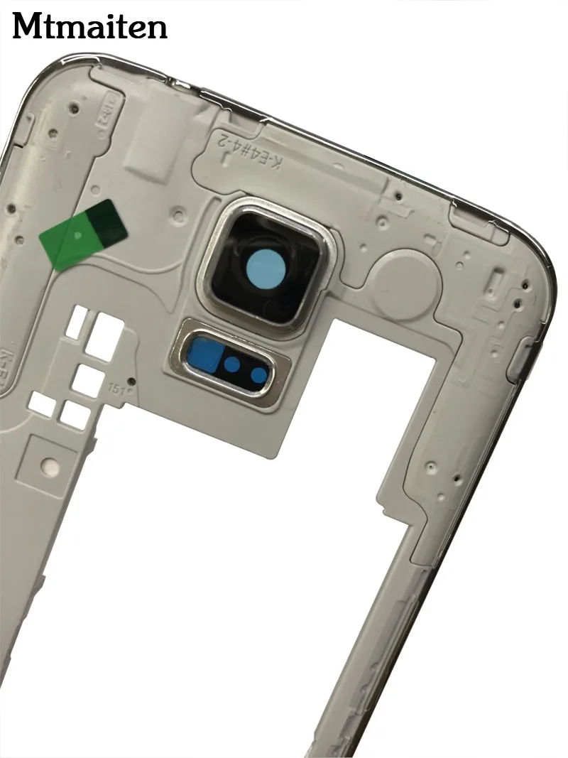 Mtmaiten 50pcs/lot DHL LCD Middle Plate Housing Frame Bezel Camera Cover For Samsung Galaxy S5 G900F G900M G900H G900V |