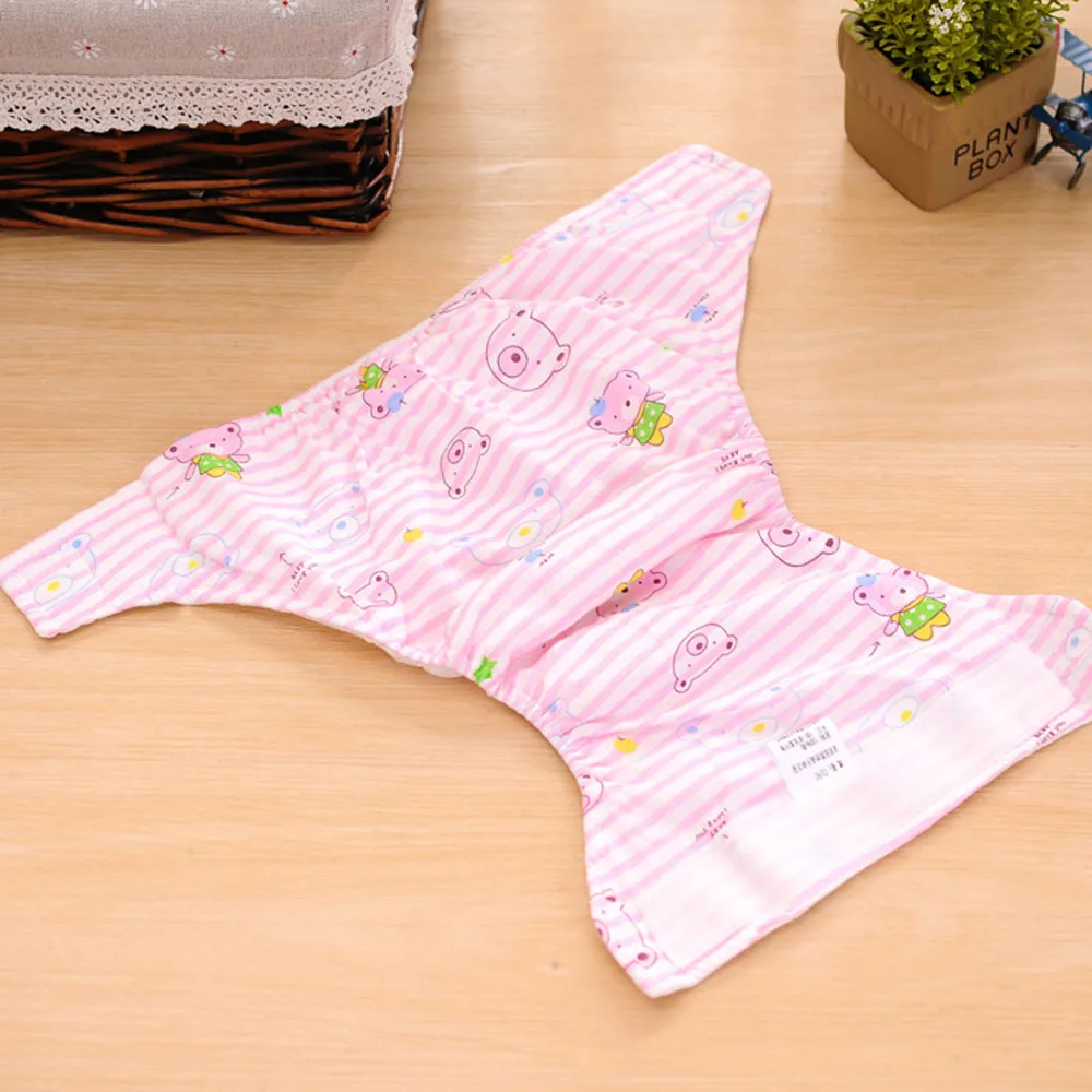 

Citygirl Waterproof Breathable Baby Infants Cotton 2-Layer Cloth Diaper Cover Nappy Panty Random Color
