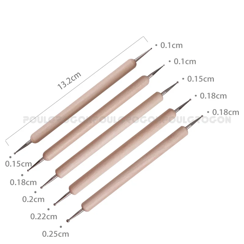 23pcs/set Clay Engraving Tool Set Stylus Embellishment Sculpture Styling Embossed with Bag | Дом и сад