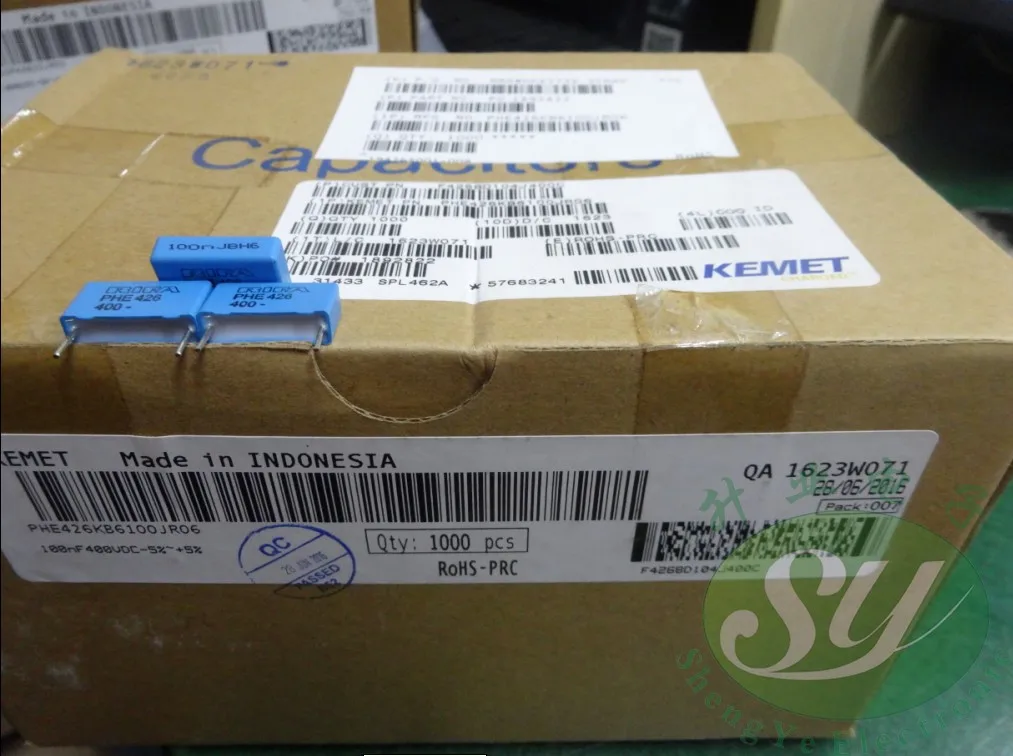 2019 горячая распродажа 10 шт./30 шт. KEMET RIFA PHE426KB6100J 0 1 мкФ/400v 100nf u1 104 новый пленочный