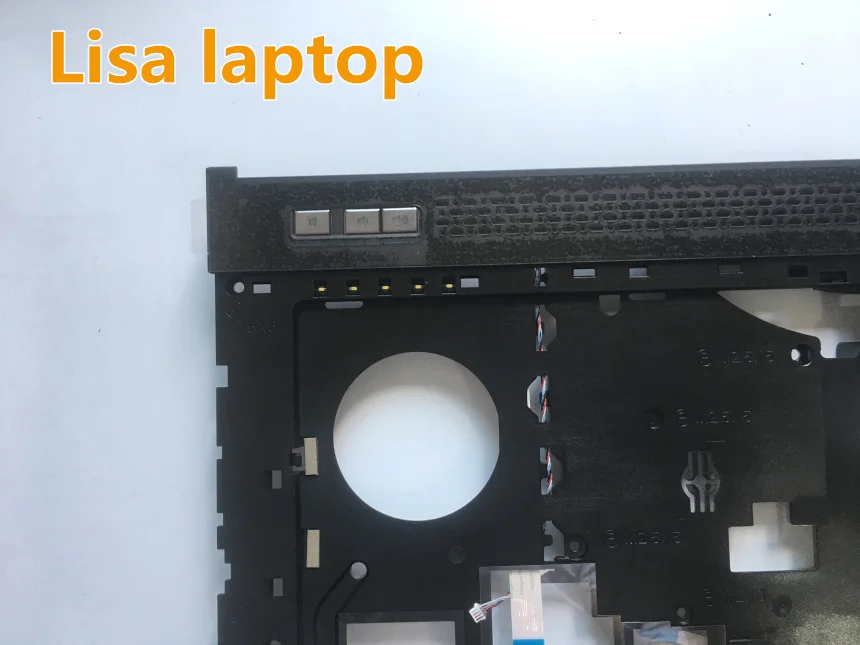 Dell OEM Прецизионные M6700 Palmrest Сенсорная панель сборка с считыватель отпечатков пальцев-46FYP
