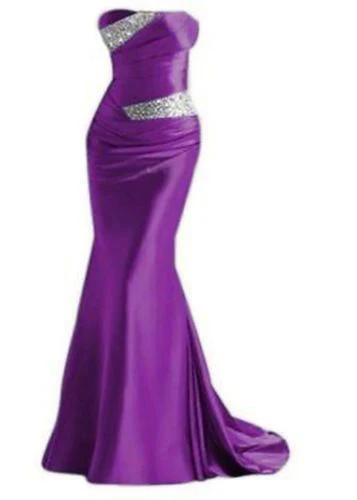 Фиолетовый ANGELSBRIDEP Русалка платья подружки невесты Мода Brading Robe demoiseur D'honneur Формальные платья для вечеринок онлайн Горячая Распродажа - Цвет: Фиолетовый